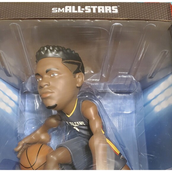 NBA smALL-STARS Zion Williamson 12" Vinyl Figure Navy Blue Jersey - FACTORY SEAL - Picture 3 of 12